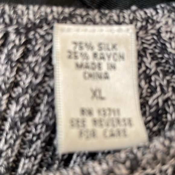 Valerie Stevens Silk Blend 3/4 Sleeve Sweater - Picture 4 of 4